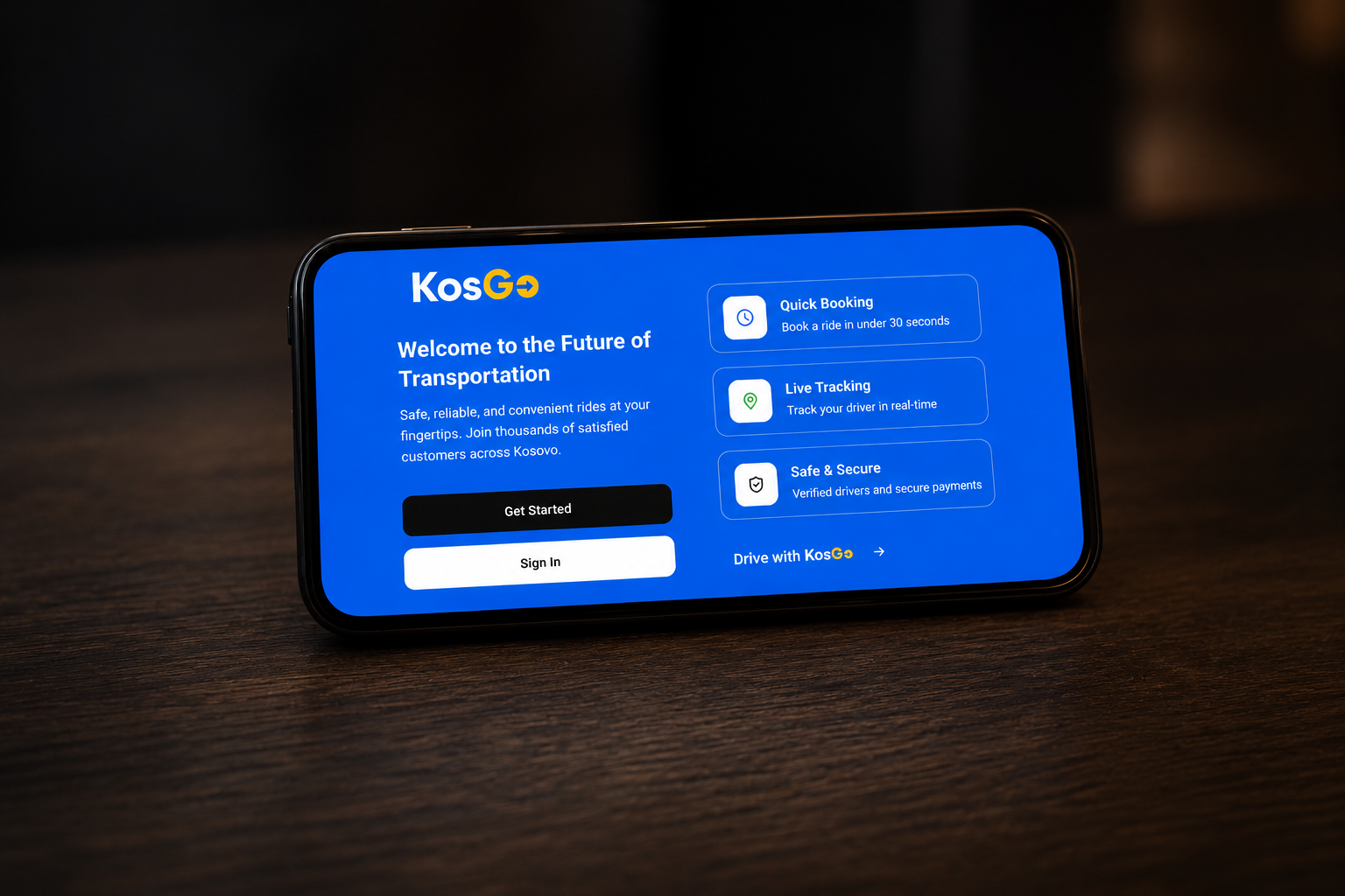 Explore how KosGo simplifies urban transportation with ride booking, GPS tracking, and cashless payments.